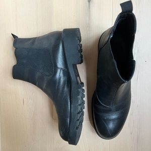 Thursday Black Ankle Boots